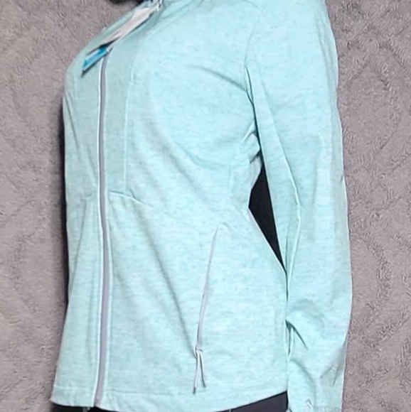 Women's Soft Shell Jacket with Hoodie - Picture 4 of 9